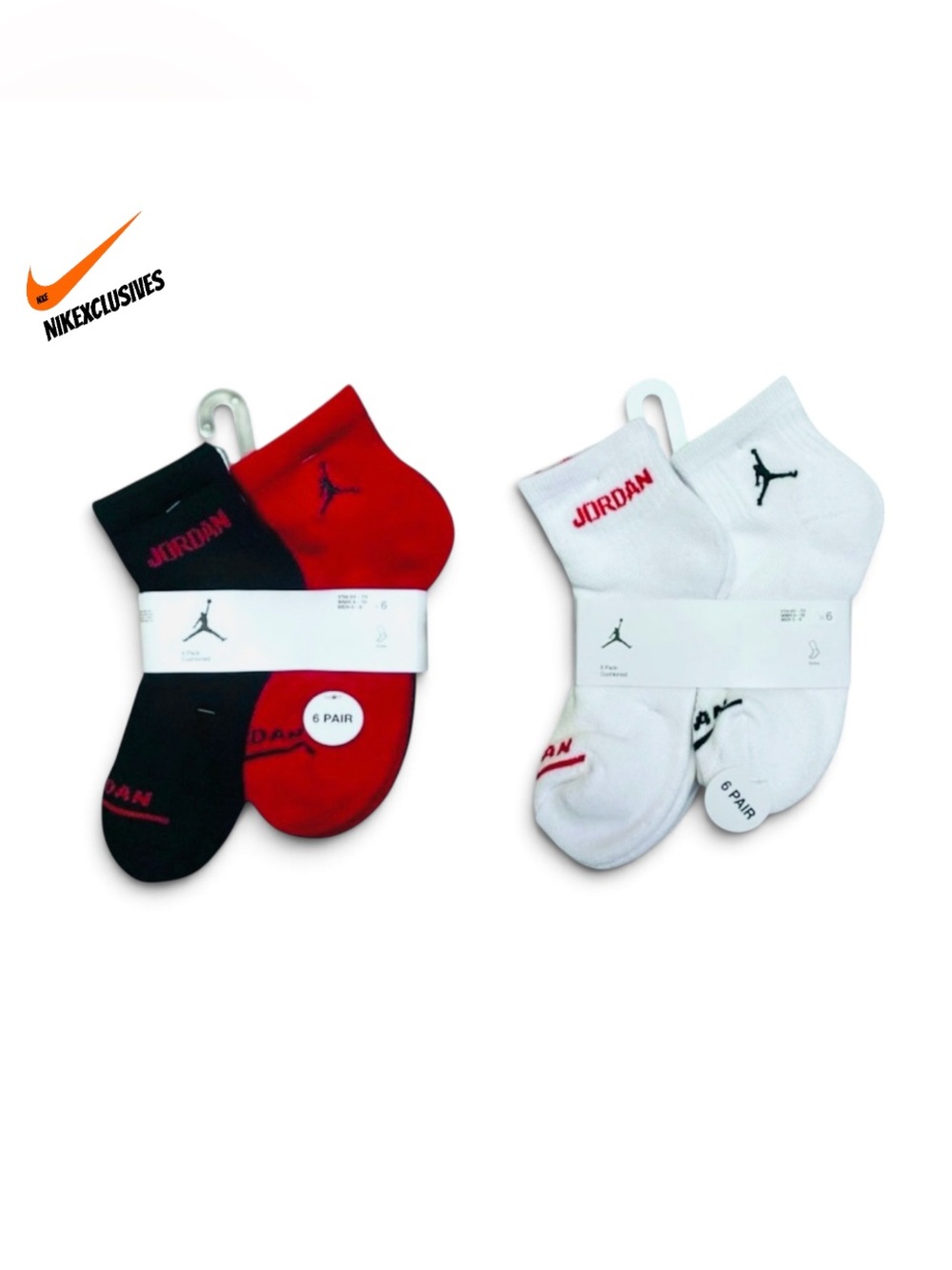 Nike Air Jordan Jumpman Quarter Cushioned Socks 12 pairs